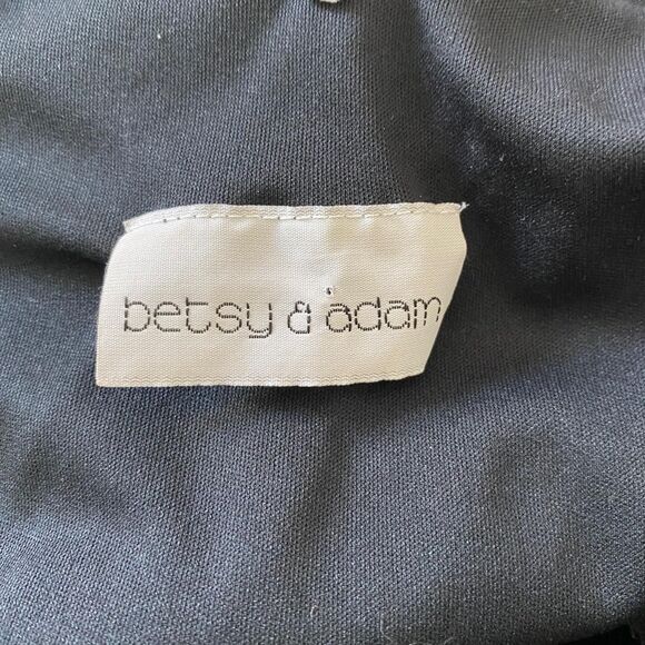 Betsy Adam Vintage Old Hollywood Glam Sparkly Shimmery Prom Formal Mini Dress M - Picture 6 of 6